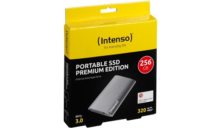 Intenso Portable SSD 256GB USB 3.0 Premium Edition