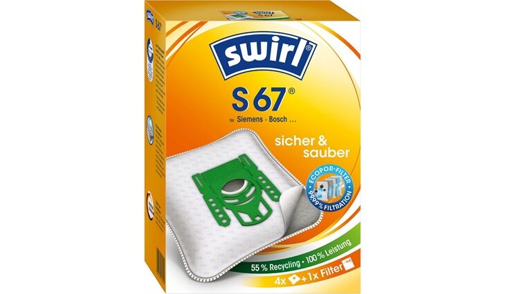 Swirl S 67 AirSpace Staubsaugerbeutel
