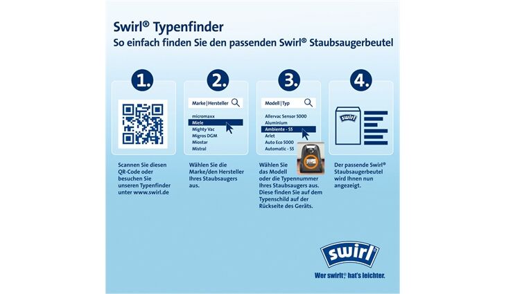 Swirl S 73 AirSpace Staubsaugerbeutel