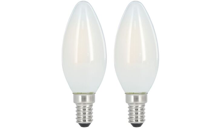 Xavax LED-Filament E14, 470lm 2er Pack