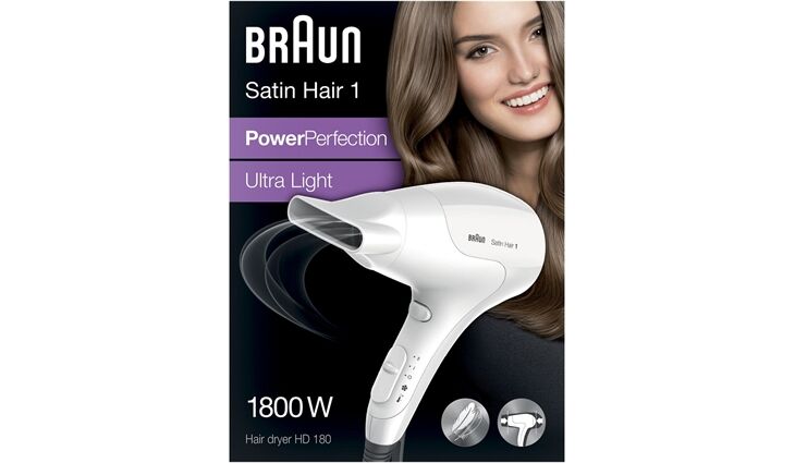 Braun Personal Care HD 180 Satin Hair Power Perfection solo