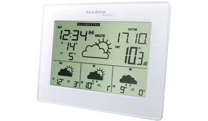 Technoline WD 4012 Wetterstation weiß technoline