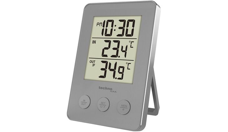Technoline WS 9175 Temperaturstation silber technoline