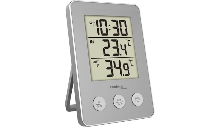 Technoline WS 9175 Temperaturstation silber technoline