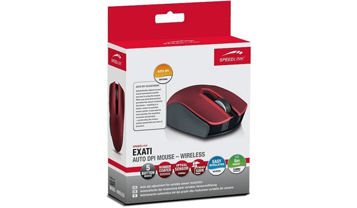  EXATI Auto DPI Mouse - Wireless