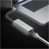 Hama USB-C-Multiport, 4 Ports, + LANGrau