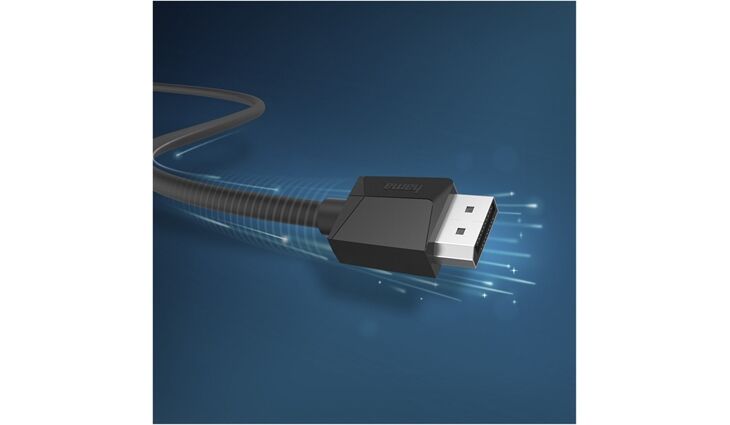 Hama DisplayPort-K., DP 1.2, 4K, 3m