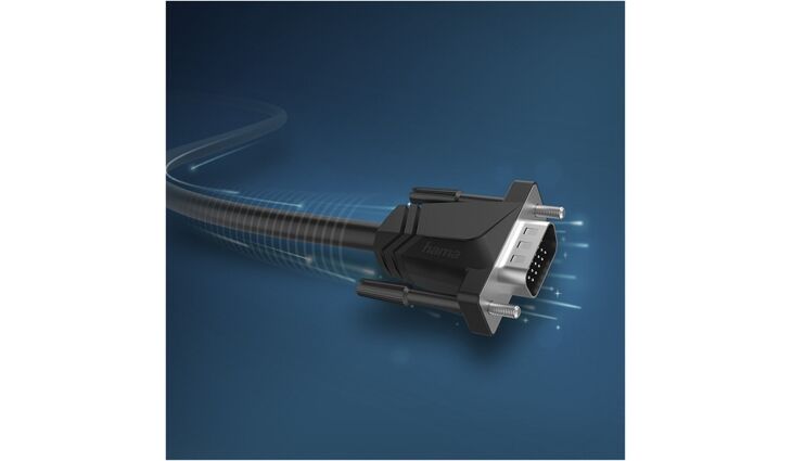 Hama VGA-Kabel, 1080p, 3mSchwarz