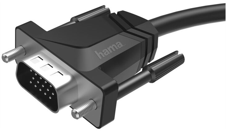 Hama VGA-Kabel, 1080p, 3mSchwarz