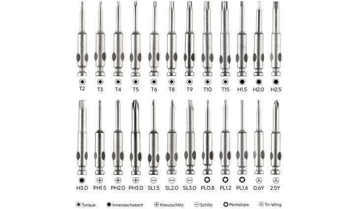Hama Mini-Schraubendreher-Set 24in1