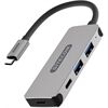 USB-C Hub 4 Port 2x USB-A + 2x USB-C