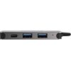  USB-C Hub 4 Port 2x USB-A + 2x USB-C
