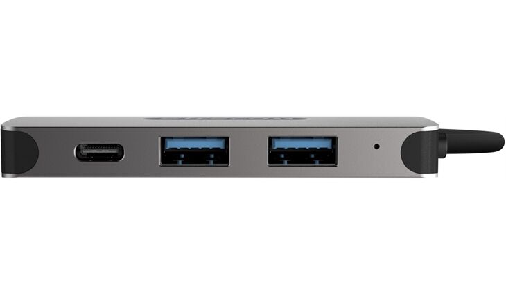  USB-C Hub 4 Port 2x USB-A + 2x USB-C