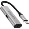  USB-C to 3.5mm Audio Adapter - with USB-C Power De