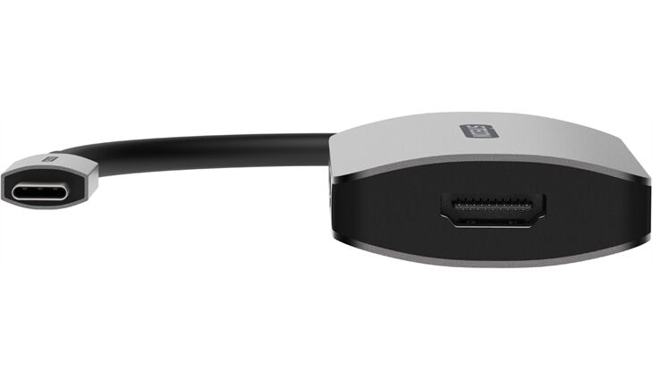  USB-C to Dual HDMI Adapter - with USB-C Power Del