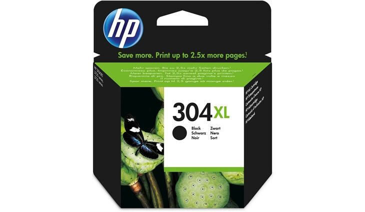Hewlett Packard N9K08AE HP 304 BK XL