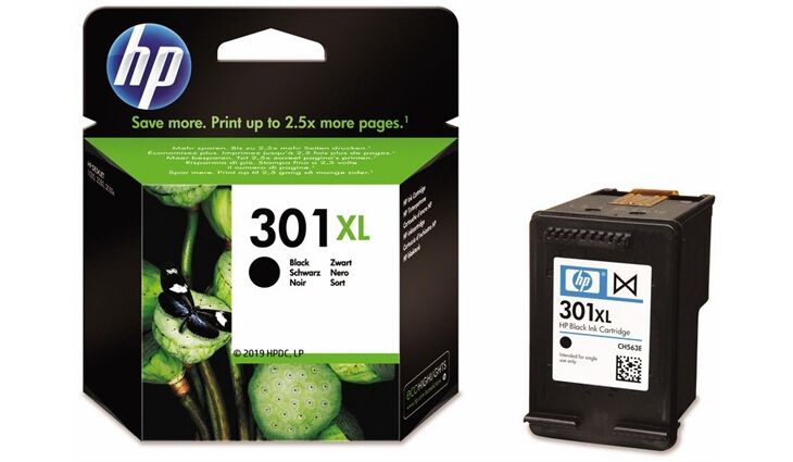 Hewlett Packard CH563EE HP 301XL, Tinte Black HC