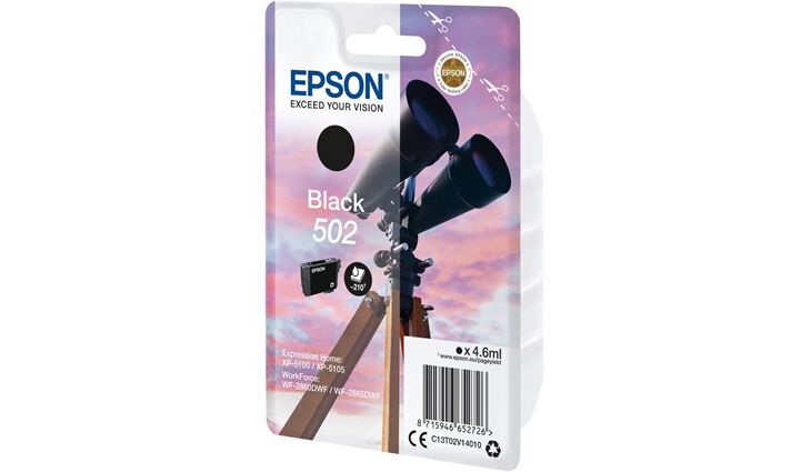 Epson C13T02V14010 XP5100 TINTE BLACK ST, 502