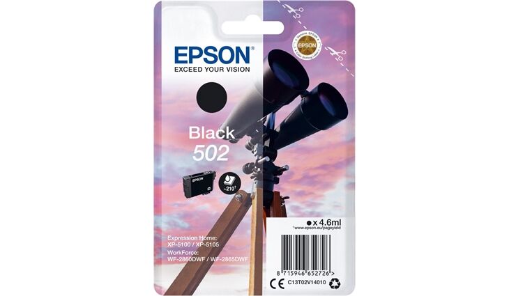 Epson C13T02V14010 XP5100 TINTE BLACK ST, 502