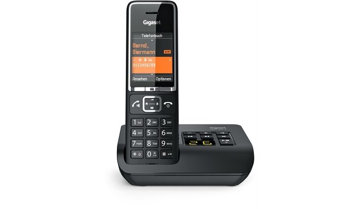 Gigaset Comfort 550A schwarz/chrom