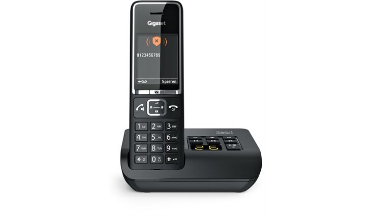 Gigaset Comfort 550A schwarz/chrom