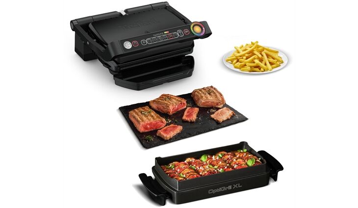 Tefal GC7148 Optigrill Snacking & Baking