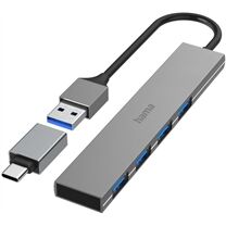 Hama USB-Hub 4 Ports USB 3.2 Gen1
