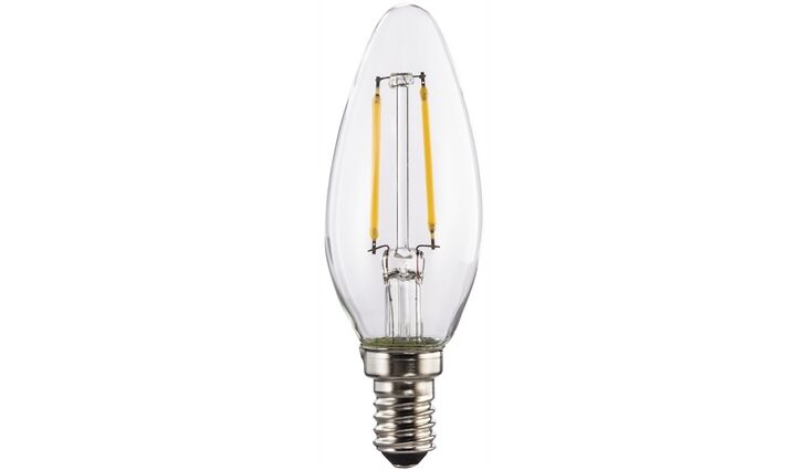 Xavax C35 Fil Cl E14 250lm ww