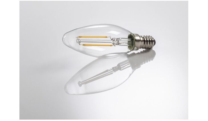 Xavax C35 Fil Cl E14 250lm ww