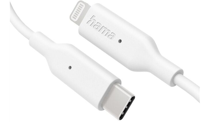 Hama USB-Kabel,USB-C-Lightning,1 m