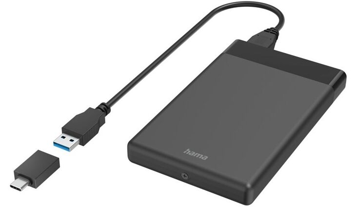 Hama USB-Festplattengehäuse für 2,5 SSD