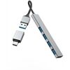 Hama USB-Hub 4 Ports USB 3.2 Gen1
