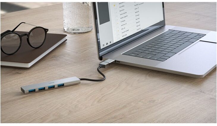 Hama USB-Hub 4 Ports USB 3.2 Gen1