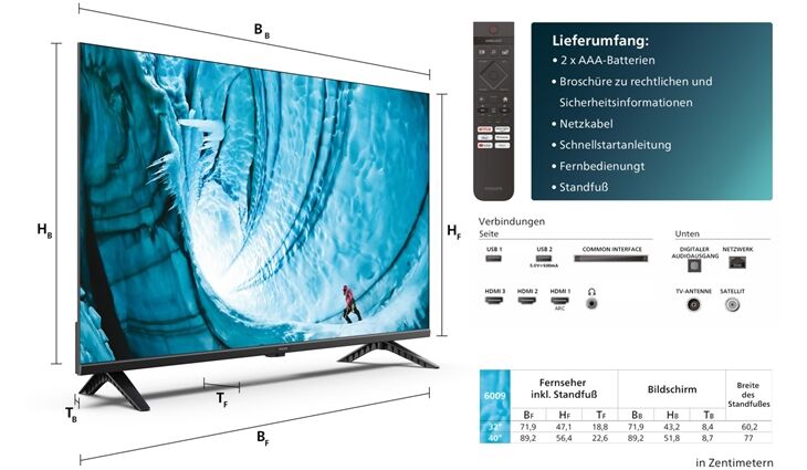 Philips 40PFS6009/12