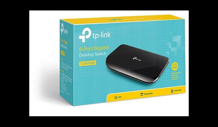 TP-Link TL-SG1008D v7 8-Port-Gigabit-Switch