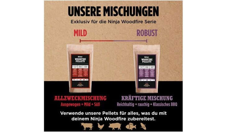 NINJA OO101DE Woodfire Outdoor Ofen