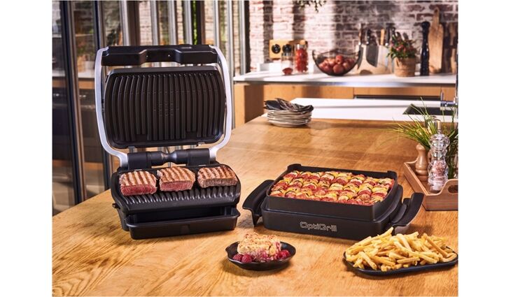 Tefal GC7148 Optigrill Snacking & Baking