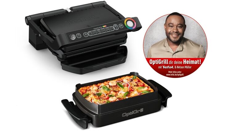 Tefal GC7148 Optigrill Snacking & Baking
