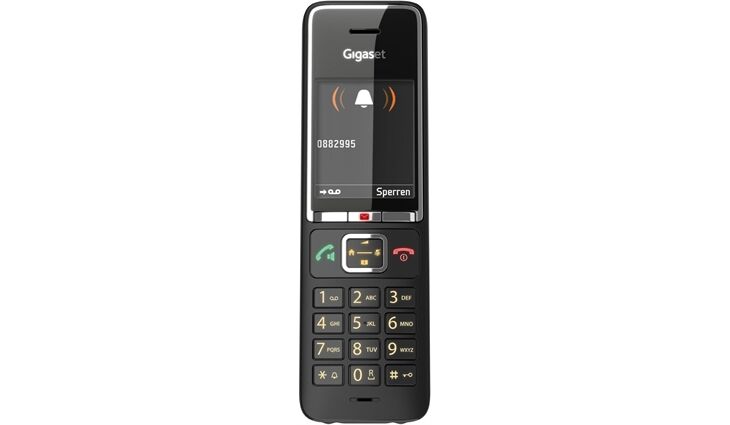 Gigaset Comfort 550A schwarz/chrom