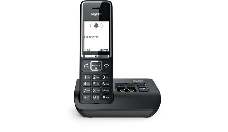 Gigaset Comfort 550A schwarz/chrom