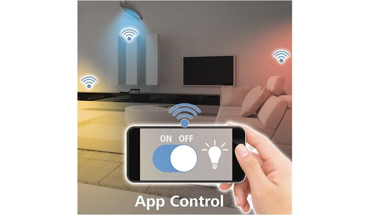 Hama WiFi-LED Lampe GU10, 5,5 W