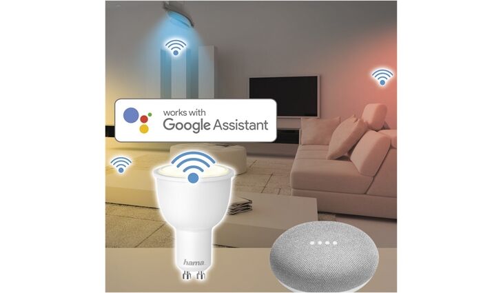 Hama WiFi-LED Lampe GU10, 5,5 W