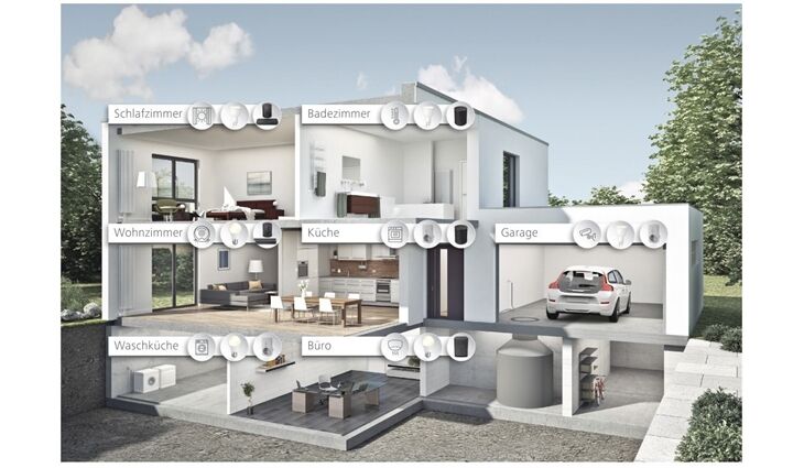 Hama WiFi-LED-Lampe E27, 10W, RGBW