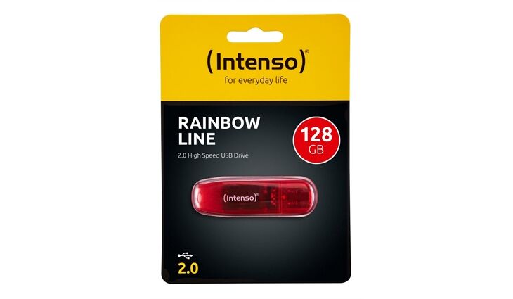 Rainbow Line 128GB USB Drive 2.0