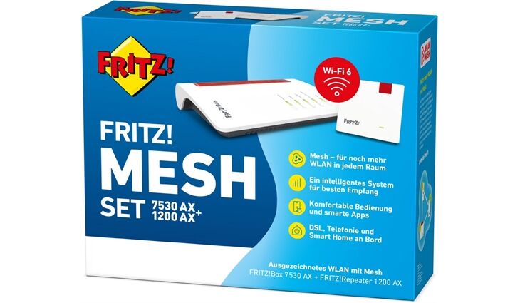 AVM FRITZ! Mesh Set 7530 AX + 1200 AX