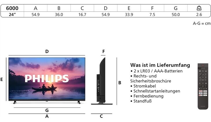 Philips 24PHS6000/12
