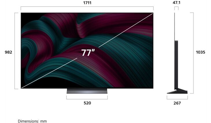 LG OLED77C58LA