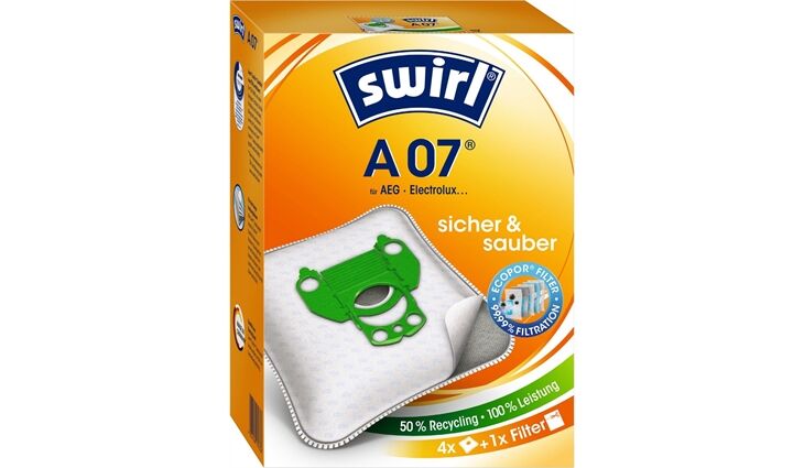 Swirl A 07 AirSpace Staubsaugerbeutel