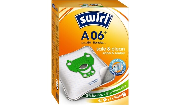 Swirl A 06 AirSpace Staubsaugerbeutel