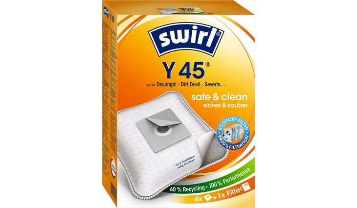 Swirl Y 45 AirSpace Staubsaugerbeutel